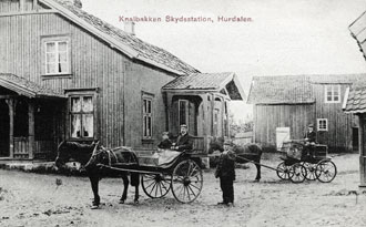 Gammelt bilde av Molstad