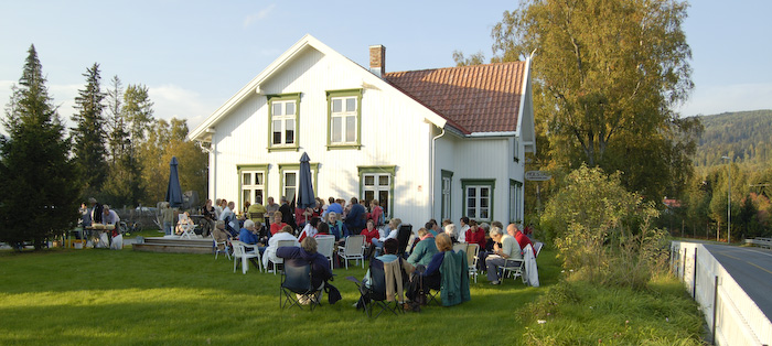 Ute om sommeren